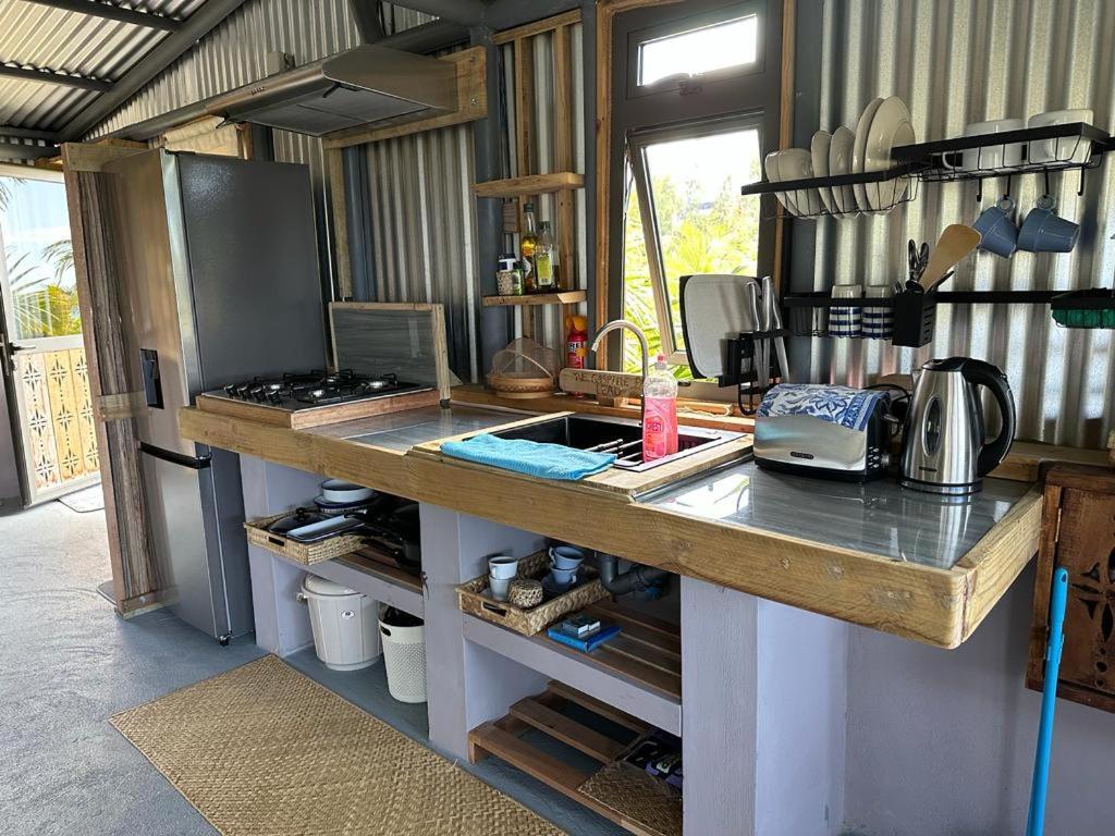 Lily Pad Lodge Bambou Extérieur photo