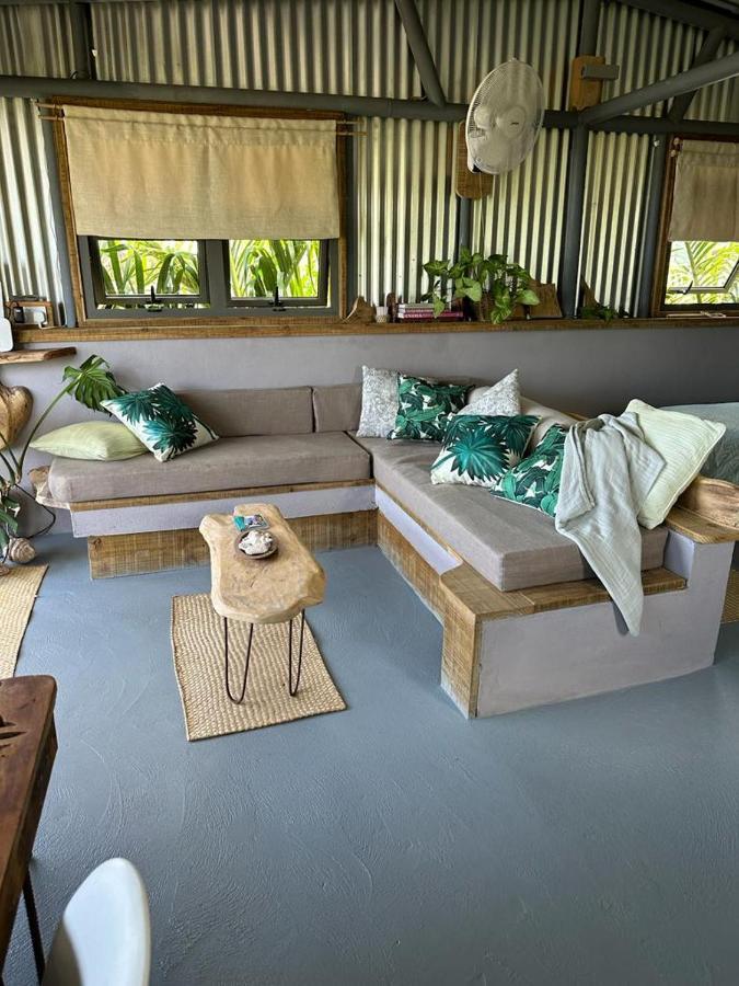 Lily Pad Lodge Bambou Extérieur photo