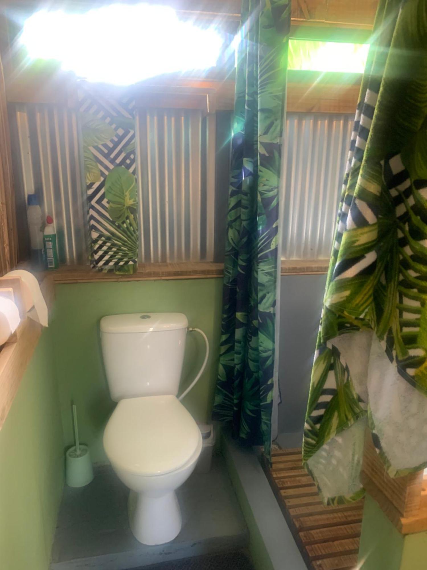 Lily Pad Lodge Bambou Extérieur photo
