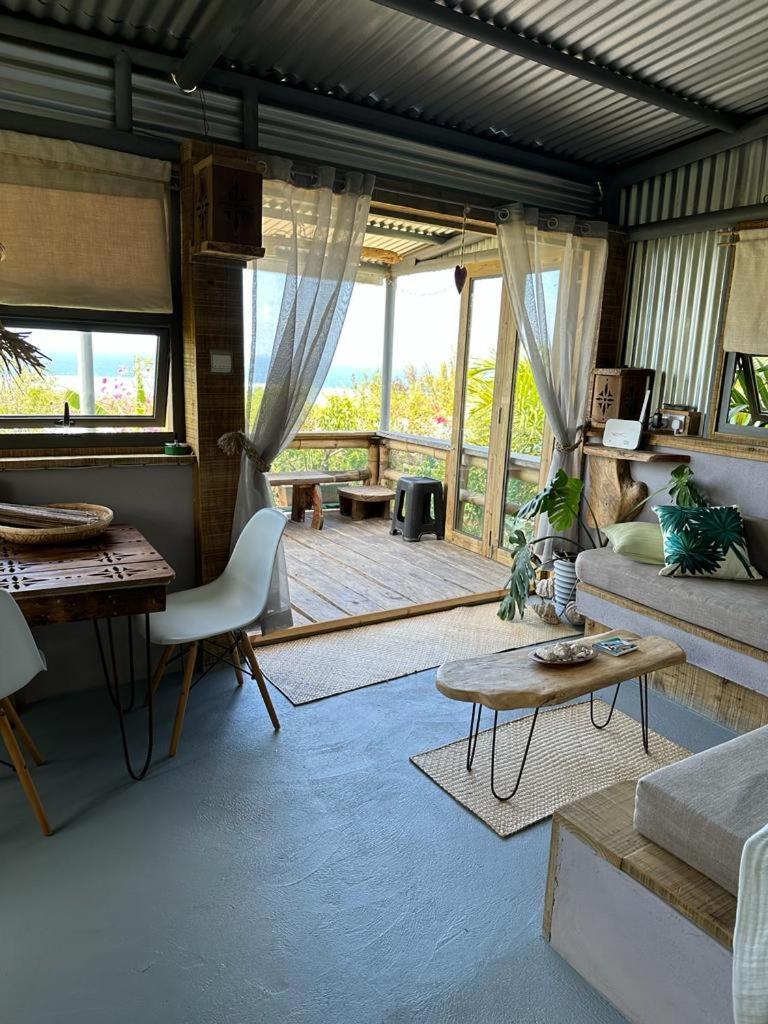 Lily Pad Lodge Bambou Extérieur photo